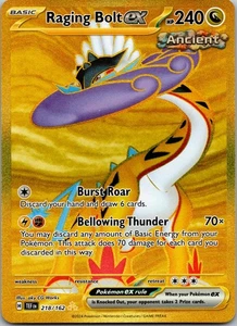Raging Bolt ex SV05: Temporal Forces 218/162 NM - Picture 1 of 2