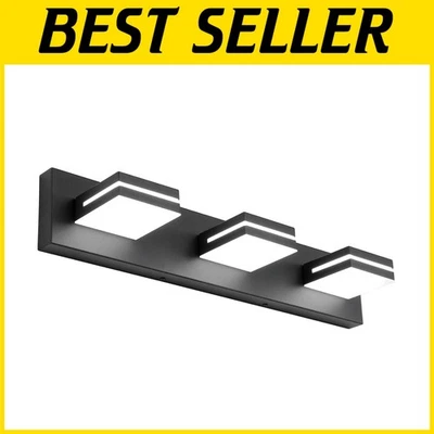 Contemporary LED Bathroom Light Fixture 24-Inch Dimmable - Image 1 of 4