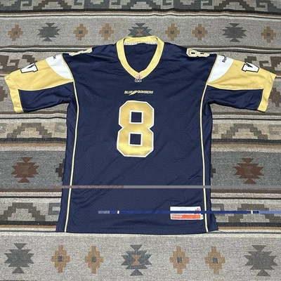 Camiseta de fútbol americano Winnipeg Blue Bombers Chris Randle #8 para hombre XL Reebok CFL A5 Foto 1 de 4