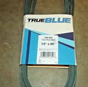 248-099 1/2 X 99 VERDADERO AZUL STENS CORREA CORTACÉSPED DE REPUESTO NOS T103 - Imagen 1 de 1