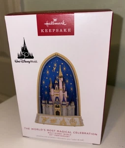 2022 Hallmark Keepsake Ornament The World’s Most Magical Celebration Disney 50th - Picture 1 of 7