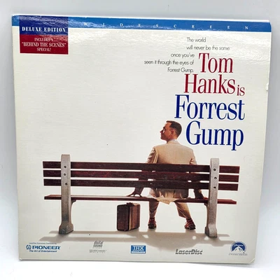 Forrest Gump Deluxe Edition w/ Behind the Scenes - Laserdisc - Imagem 1 de 4