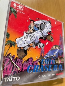 PC Engine Taito Chase H.Q. No back cover Japan Region