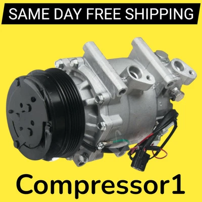 AC Compressor For Honda FIT 1.5L 2009 2010 2011 2012 2012 2014 - Image 1 of 3