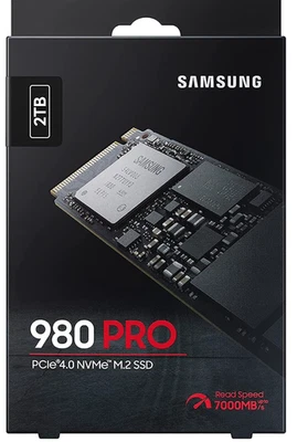 SAMSUNG 980 PRO SSD 2TB PCIe NVMe Gen 4 Gaming M.2 Internal SSD, MZ-V8P2T0B - image 1 of 4