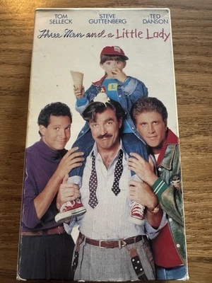 Three Men and a Little Lady (VHS, 1991) Tom Selleck, Ted Danson Foto 1 de 4