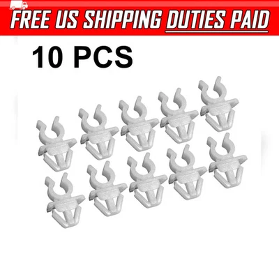 Abrazadera de clip de plástico con soporte para capó 10x para Nissan Navara D21 D22 Ute Foto 1 de 4