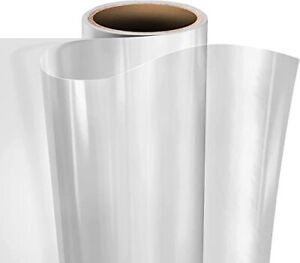 VViViD Clear Self-Adhesive Lamination Vinyl Roll for Die-Cutters and Vinyl