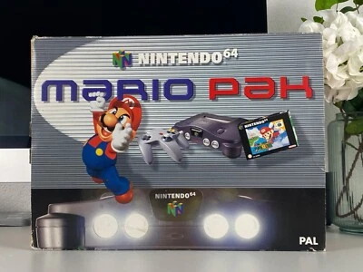 Console NINTENDO 64 Limited SUPER MARIO 64 BUNDLE avec boite d'origine + JEU - Photo 1/4