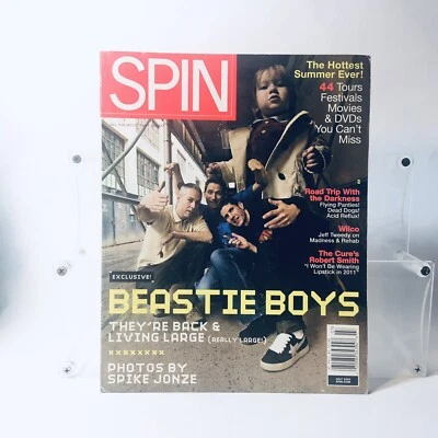 Vintage SPIN Magazine July 2004 Beastie Boys + The Cure The Darkness Wilco - Image 1 of 4