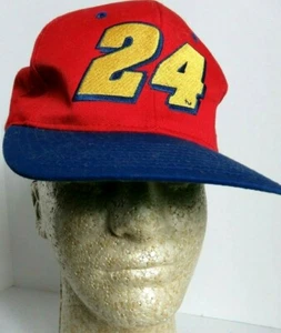 Jeff Gordon Embroidered  #24  Winston Cup NASCAR Snapback Adjustable Ball Cap  - Picture 1 of 5