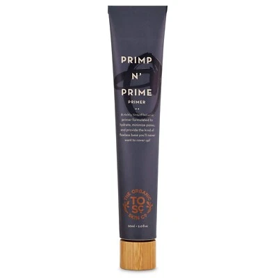 Organic Skin Primp N’ Prime Primer, Rose Gold 60 ml Makeup Base for Radiant Skin - Image 1 of 4