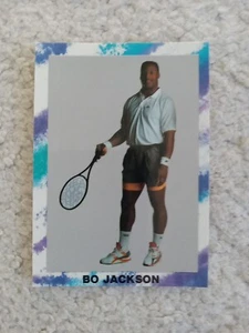 RARE Bo Jackson Kansas City Royals Oakland Raiders Bo Knows tennis - Photo 1 sur 2