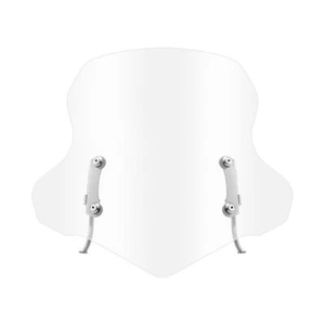 Universal Motorcycle Windshield Wind Deflector Windscreen Fairing Cafe Racer  - Imagen 1 de 4