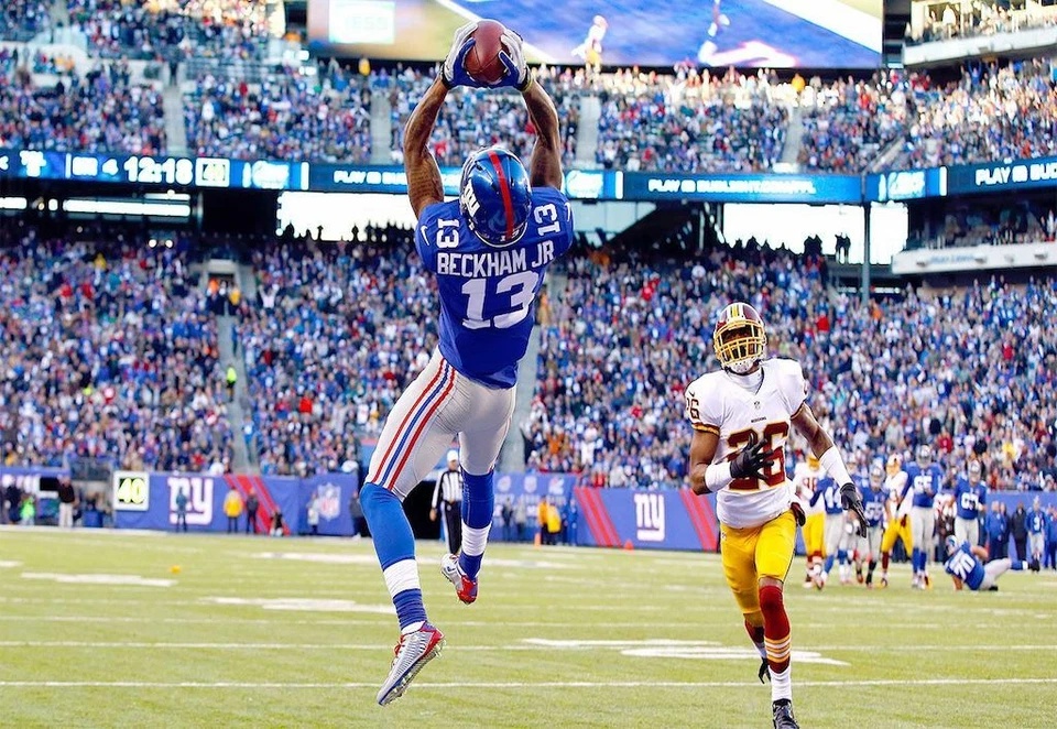 Foto brillante Odell Beckham Jr. 8X10 OBJ3 Foto 1 de 1
