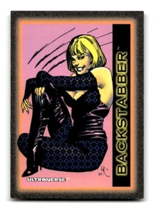 1993 Malibu Unltraverse Trading Card Backstabber #47 - Picture 1 of 4