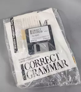 Correct Grammar for Mac - Manual & 3.5 - #B5-39000 - Vintage - New Old Stock - Picture 1 of 3