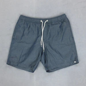Boardshort Vintage 70s Quiksilver M Bleu Short de Bain Small Logo - Bild 1 von 16
