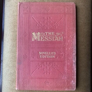 Novello's Original Octavo Edition The Messiah In Vocal Score by G. F. Handel - Picture 1 of 9