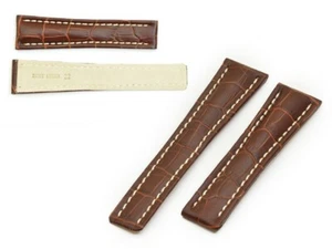 PULSERA RELOJ PIEL DE BECERRO PARA WIDELING CIERRE DESPLEGABLE 20/18, 24/20 MM de - Imagen 1 de 10