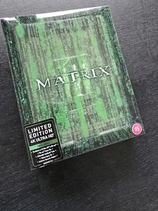 The Matrix Titans Of Cult Steelbook 4K UHD & Blu ray New Sealed UK Edition - Picture 1 of 3
