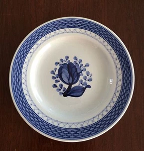 ROYAL COPENHAGEN Tranquebar Blue #11 Bread & Butter Plate - Picture 1 of 5