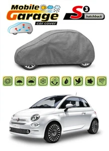 Heavy Duty Car Cover Breathable for FIAT 500 2017 2018 2019 2020 2022 2023 NEW - Picture 1 of 4