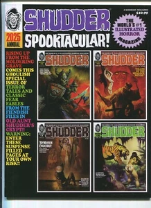 SHUDDER 2025 ANNUAL - SANJULIAN/FRANK FRAZETTA COVER - WARRANT PUBLISHING - Picture 1 of 2