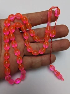Plexiglass Prayer Beads (Colour may be slightly different) Ucak cami Tesbih 993 - Picture 1 of 7