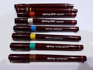 rOtring Rapidograph / Isograph / Micronorm / Variante - Technische Stifte (ohne Box) - Bild 1 von 72