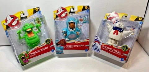 Stay-Puft Slimer Muncher Ghostbusters Afterlife LOT OF 3 Figures Fright Features Cover