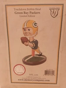 Green Bay Packers Bobblehead Football Nfl - Picture 1 of 6