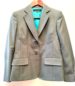 Anne Klein Blazer Chaqueta Verde Mujer Petite Talla 4 P - Imagen 1 de 11