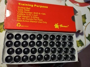 5 X Umarex SHD-8+MA Rubberball mit Aluhülse cal .43  - Bild 1 von 1