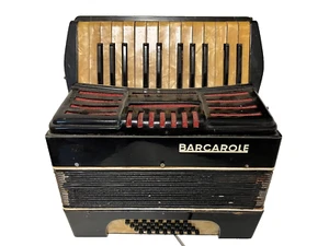 Vintage Barcarole Piano Accordion – 25-Key, 48 Bass – Working, Needs Tuning - Picture 1 of 15
