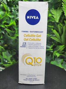 Nivea Firming CELLULITE GEL PLUS Q10 L-Carnitine All Skin Types 200 ml NEW w BOX