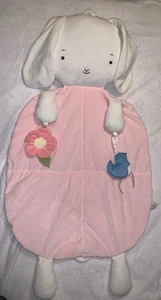 Bunnies By the Bay Little Star Bunny Playmat Blanket Pink 42” USED ONCE- CUTE - Picture 1 of 6