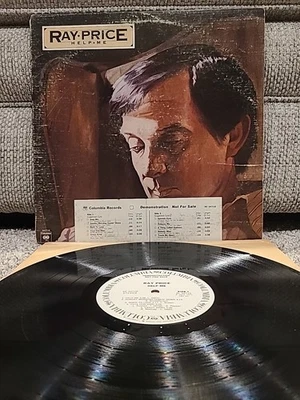 Ray Price - Help Me Lp KC34710 Vinyl 1977 US Promo Columbia Records VG - Image 1 of 4