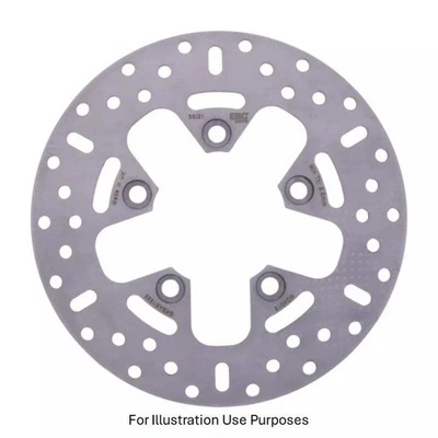 EBC HPSR Solid Rear Brake Disc (5) Rear Right for Kawasaki ZX7-R ZX 750 1996-03 — 第 1/2 张图片