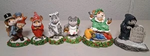 6 figuras WEE FOREST FOLK A CHRISTMAS CAROL.VER TODAS LAS FOTOS  - Imagen 1 de 24