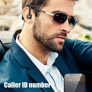 `BT 5.2 Headset Single Ear BT Earpiece With Stereo Voice Noise Cancelling W - Zdjęcie 1 z 7
