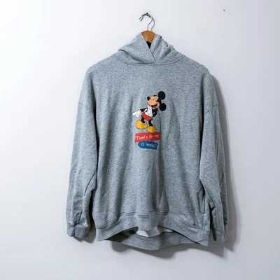 Sudadera con Capucha Disney X Uniqlo Mickey Mouse Gráfica Manga Larga Así Funciona Foto 1 de 4