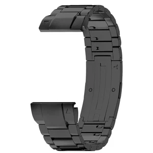 Fenix 7/6/5 Band, 22mm Titanium Metal [Super Scratch Resistant] Quick Easy Fi... - Picture 1 of 5