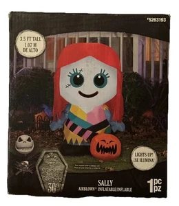 Disney Pesadilla antes de Navidad 30th Sally inflable inflable 3 pies Gemmy 2023 - Imagen 1 de 12