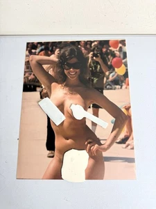 Foto pin up modelo chica vintage de 1980 desnuda tiroteo en el espectáculo de Chicago - Imagen 1 de 4