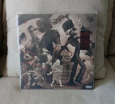 My Chemical Romance The Black Parade Hot Topic Bone w/ Black Swirl EMO Punk WAY - Image 1 of 3