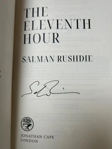 SALMAN RUSHDIE - The Eleventh Hour SIGNED 1/1 Hb - 2025 - literary short stories - Bild 1 von 2