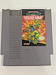 Teenage Mutant Ninja Turtles II: The Arcade Game (Nintendo NES, 1990) + Dust Cov - Picture 1 of 5