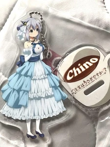 BANPRESTO Is the order a rabbit? Acrylic keychain with pedestal Chino - Picture 1 of 2