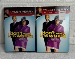 TYLER PERRY I DON'T WANT TO DO WRONG THE PLAY New Sealed DVD With Slip Cover - Imagen 1 de 15